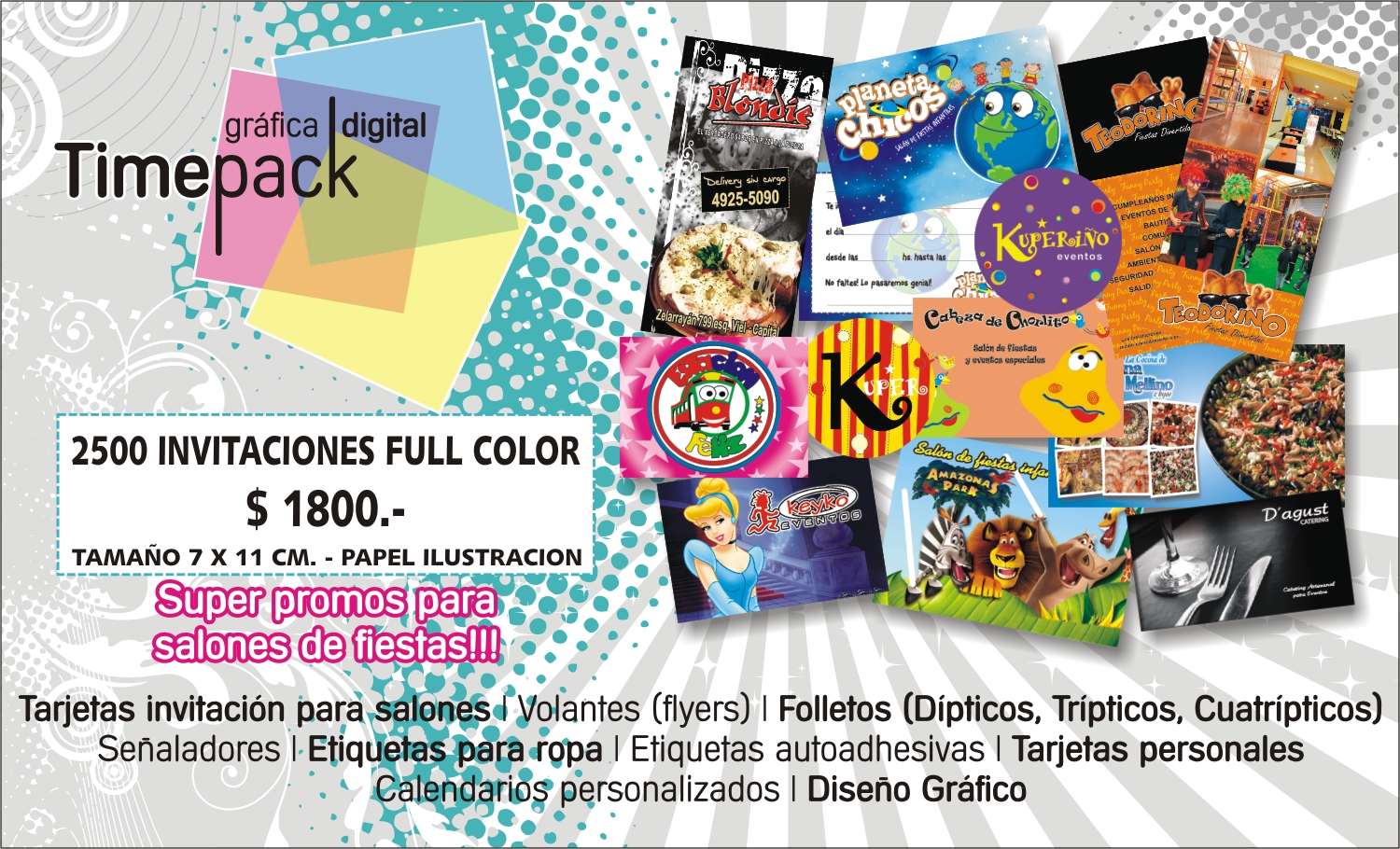 TIMEPACK GRAFICA DIGITAL