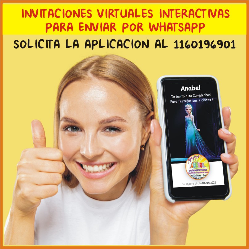 MI SALON ON LINE - APLICACION ADMINISTRATIVA PARA SALONES DE FIESTAS - INCLUYE INVITACIONES VIRTUALES PARA ENVIAR POR WHATSAPP